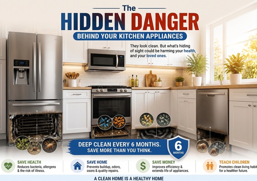 The Hidden Danger Behind Your Kitchen Appliances.